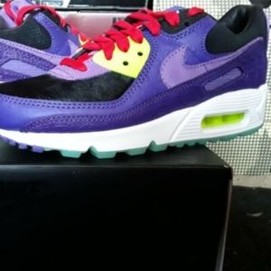 Nike Air Max 90 Premium QS Exotic Animal Pack Cheetah Violet Blend 95